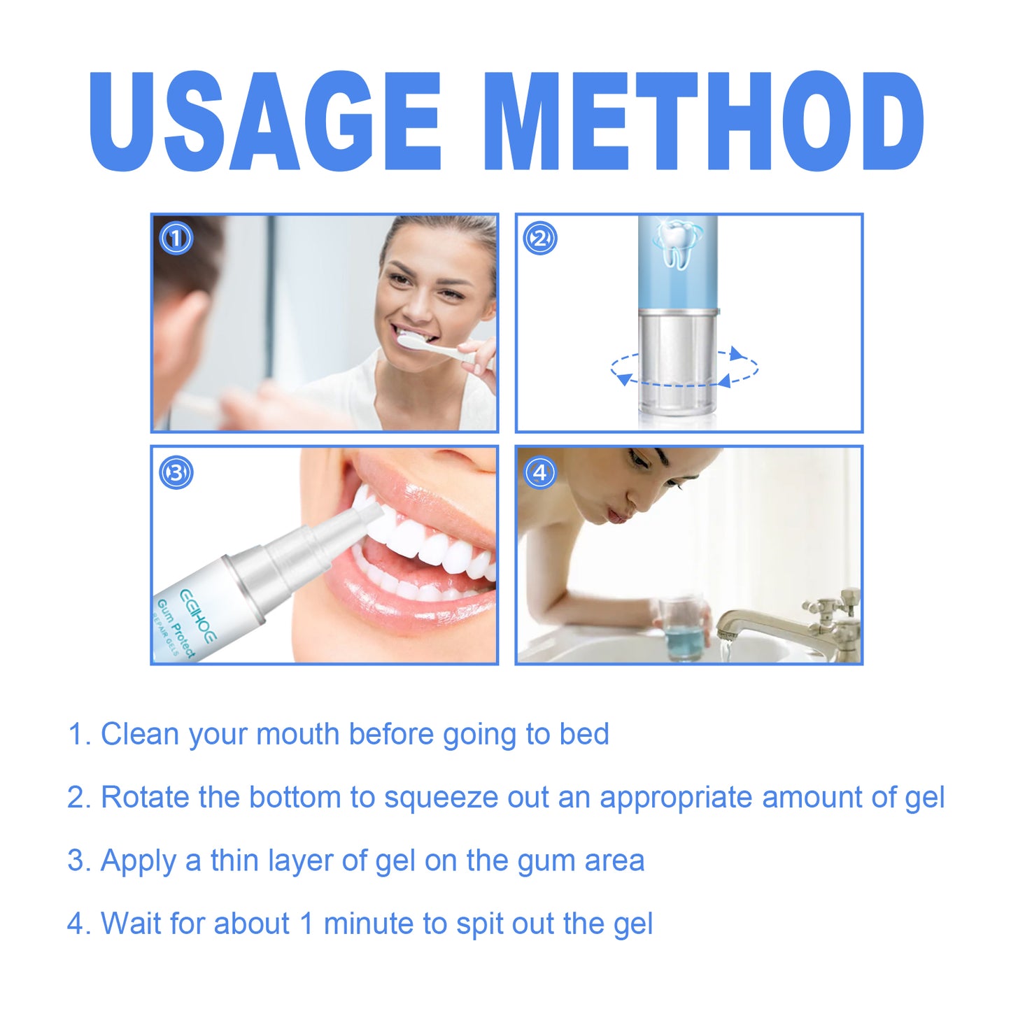 Hebeluxe Dental Repair Gel, Repair Gums Cleaning Dental Stains And Tartar Oral Care Gel
