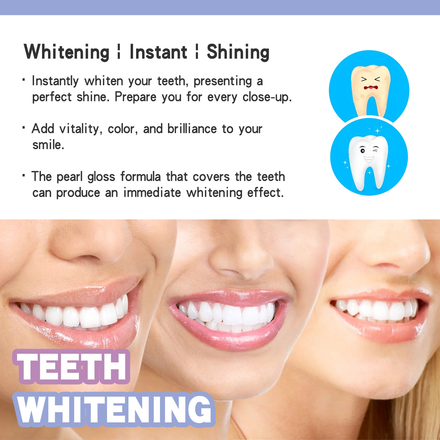 Hebeluxe Whitening Teeth Pen, Oral Care Clean Stains White Teeth Breath Teeth Pen