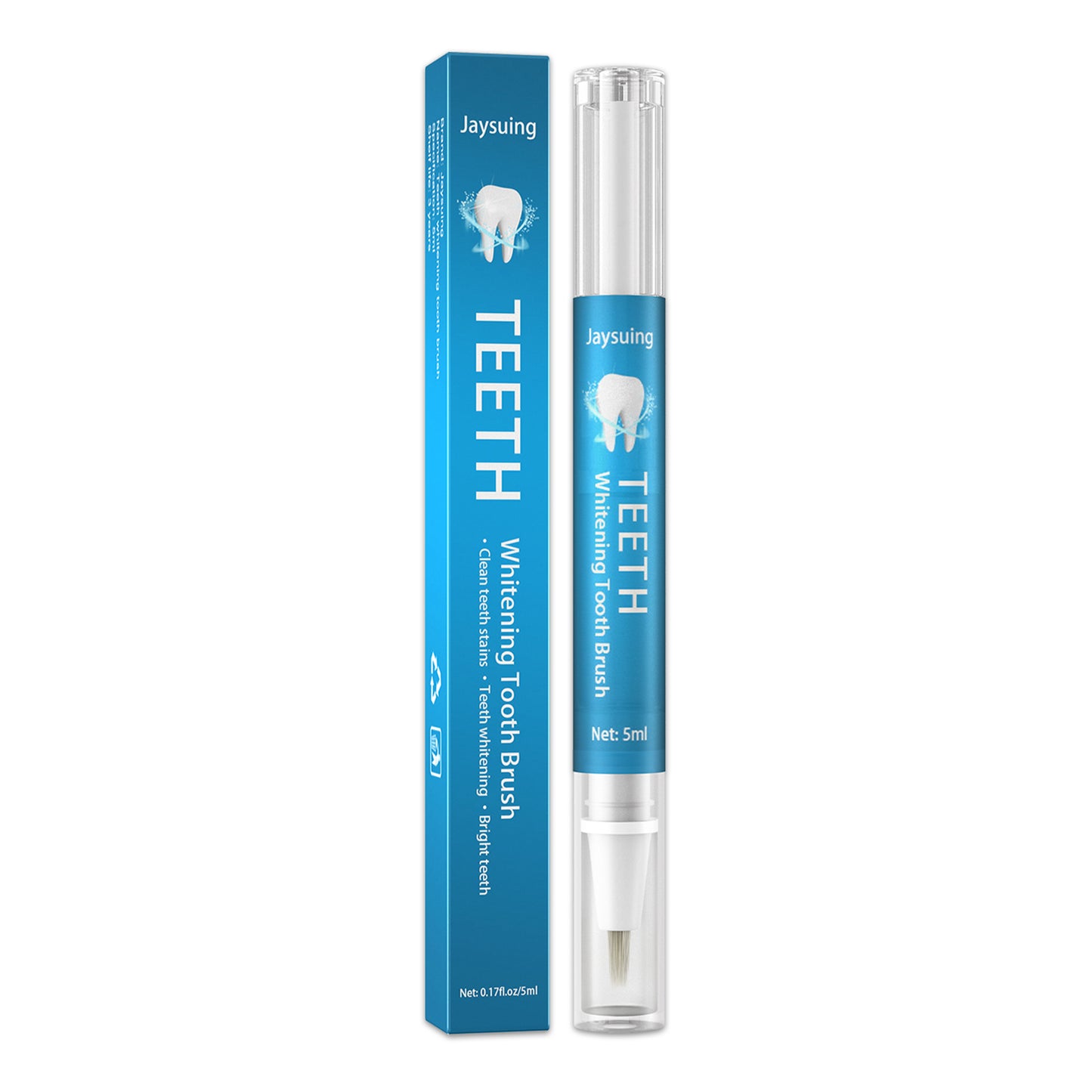 Hebeluxe Teeth Whitening Pen Clean Beauty Brightening Gel Oral Cleaning Yellow Teeth Tea Stained Teeth Tobacco Plaque Cleaner