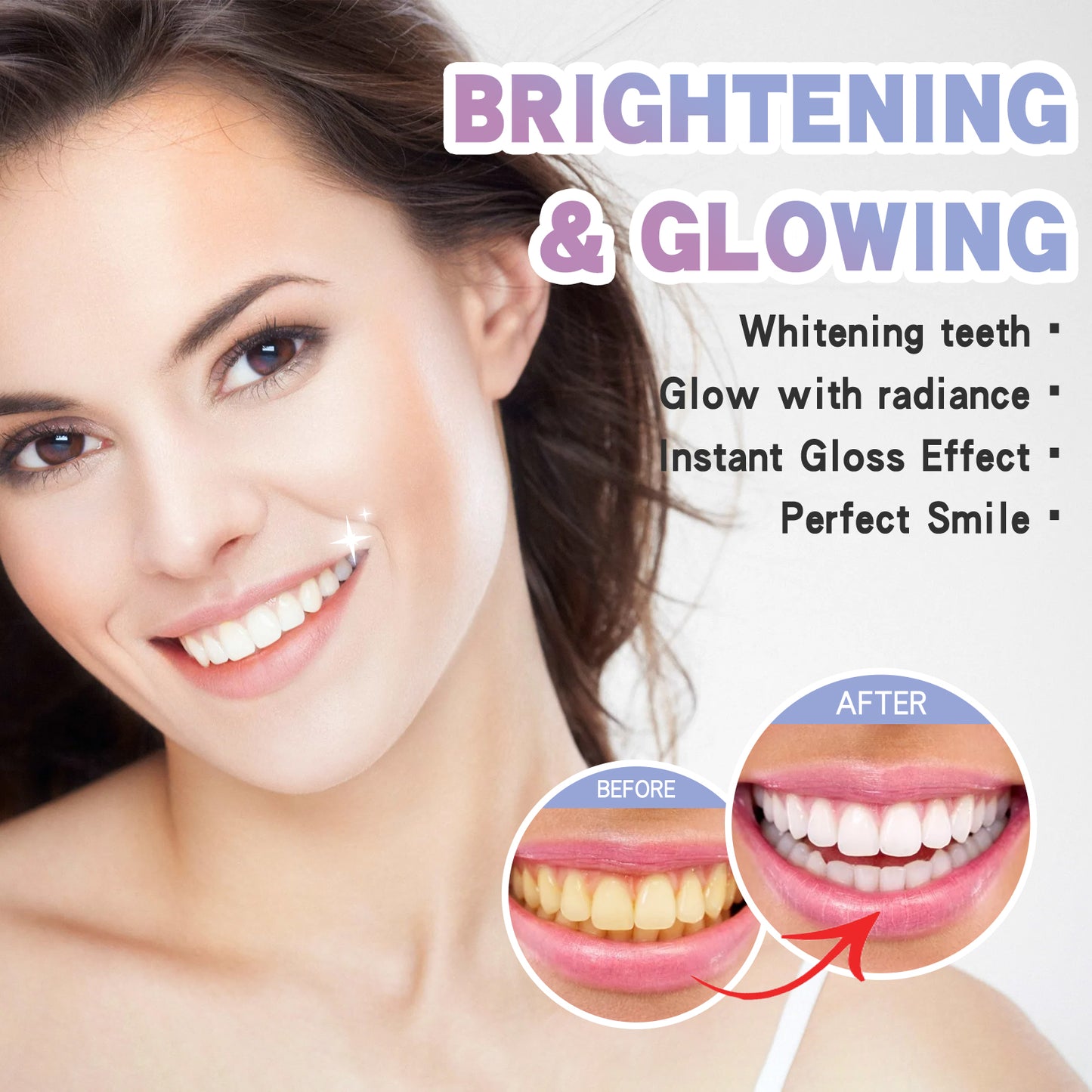 Hebeluxe Whitening Teeth Pen, Oral Care Clean Stains White Teeth Breath Teeth Pen